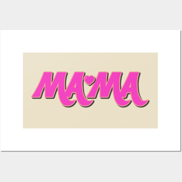 Mama 1 Wall Art by David Hurd Designs